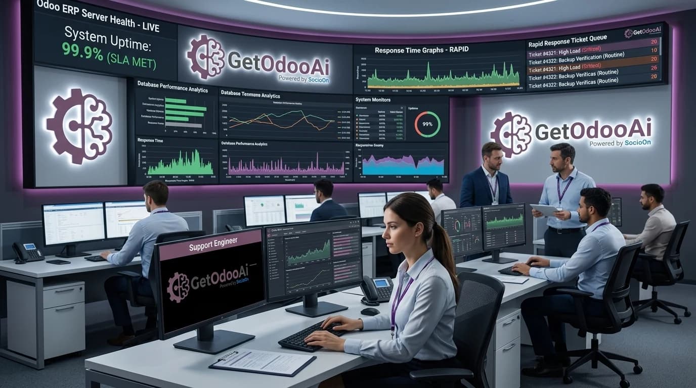 Odoo Support and Maintenance Services - GetOdooAi